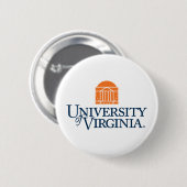 Badge Rond 5 Cm Université de Virginie (Devant & derrière)