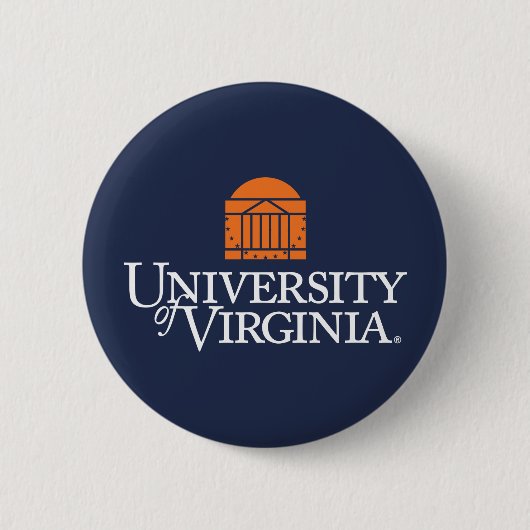 Badge Rond 5 Cm Université de Virginie (Devant)