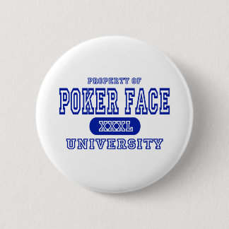 Badge Rond 5 Cm Université de visage de tisonnier