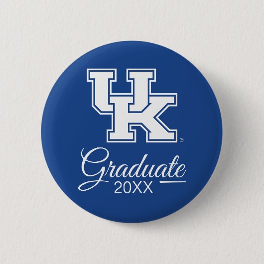 Badge Rond 5 Cm Université du Kentucky | Graduation (Devant)