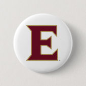 Badge Rond 5 Cm Université Elon E (Devant)
