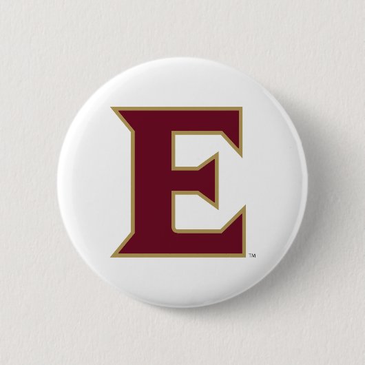 Badge Rond 5 Cm Université Elon E (Devant)