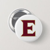 Badge Rond 5 Cm Université Elon E (Devant & derrière)