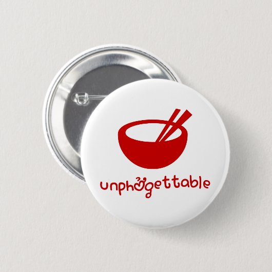 Badge Rond 5 Cm Unphở gettable (Devant & derrière)