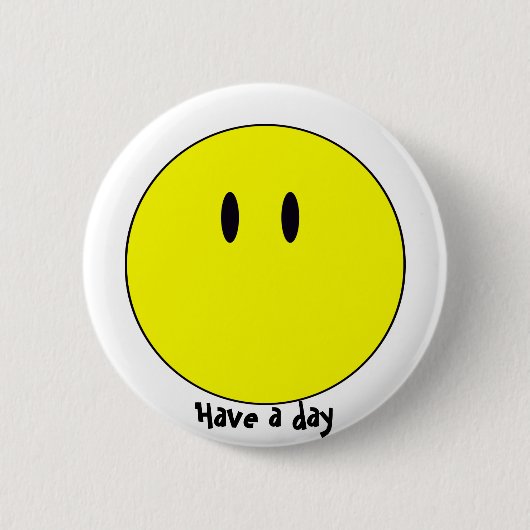 Badge Rond 5 Cm unsmiley (Devant)