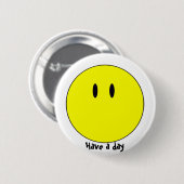 Badge Rond 5 Cm unsmiley (Devant & derrière)