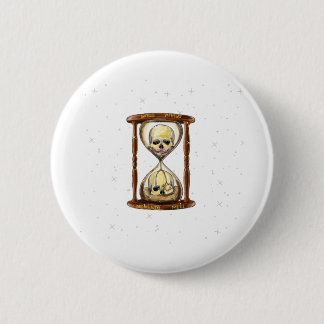 Badge Rond 5 Cm Unus Annus Memento Mori 2