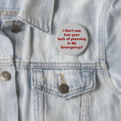 Badge Rond 5 Cm urgence (En situation)