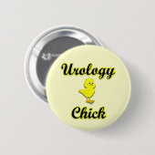 Badge Rond 5 Cm Urology Chick (Devant & derrière)