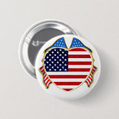 BADGE ROND 5 CM USA (Devant & derrière)