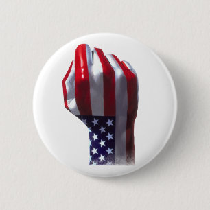 BADGE ROND 5 CM USA