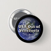 Badge Rond 5 Cm USA out of Venezuela Button (Devant & derrière)