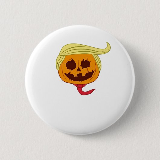 Badge Rond 5 Cm Usa Rendre Halloween super encore drôle (Devant)