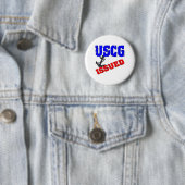 Badge Rond 5 Cm uscgissue5a (En situation)