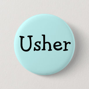 Badge Rond 5 Cm Usher