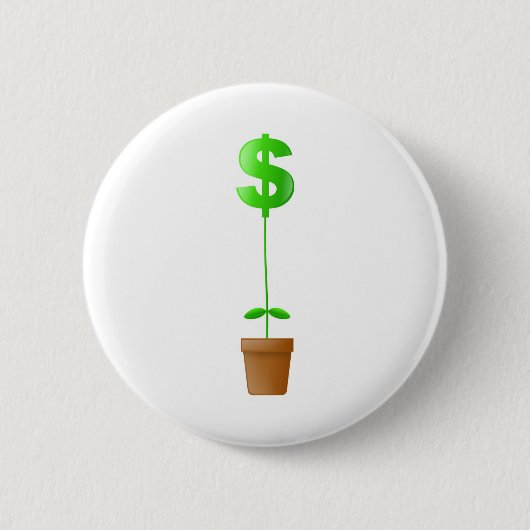 Badge Rond 5 Cm Usine du dollar (Devant)