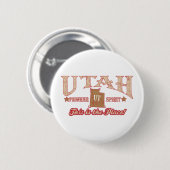 Badge Rond 5 Cm Utah (Devant & derrière)