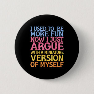 Badge Rond 5 Cm Utilisé pour être plus drôle maman fille fête des