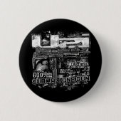 Badge Rond 5 Cm Uzi (Devant)