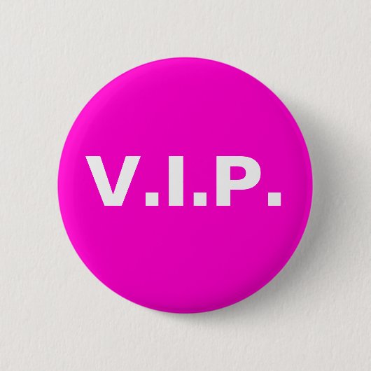 BADGE ROND 5 CM V.I.P. (Devant)