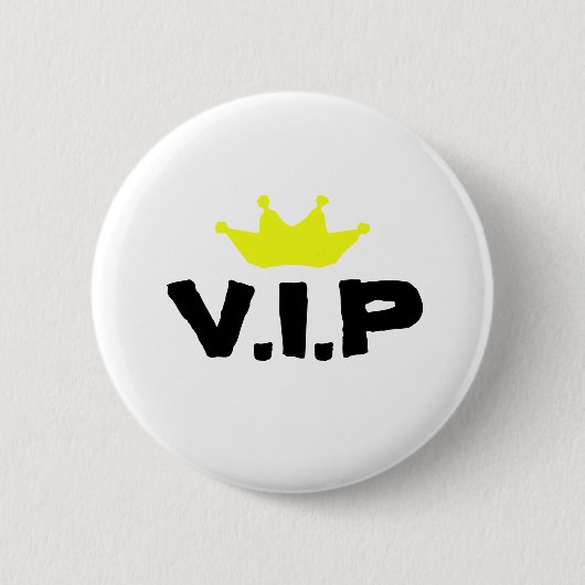 BADGE ROND 5 CM V.I.P (Devant)