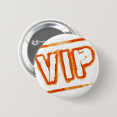 Badge Rond 5 Cm V.I.P. Bouton (Devant & derrière)