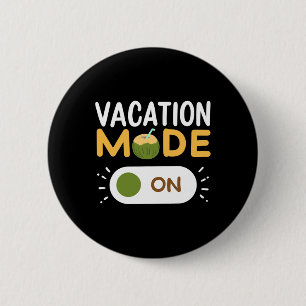 Badge Rond 5 Cm Vacances d'été Vacances de printemps pour hommes f