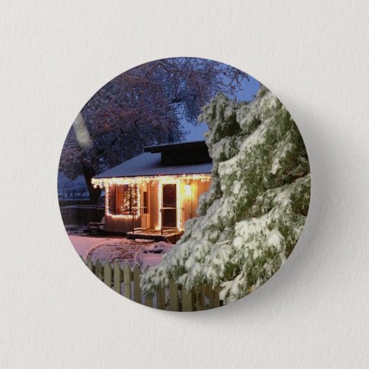 Badge Rond 5 Cm Vacances High Sierra (Devant)
