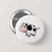 Badge Rond 5 Cm Vache (Devant & derrière)