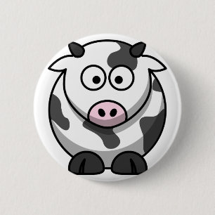 Badge Rond 5 Cm Vache