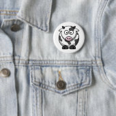 Badge Rond 5 Cm vache (En situation)