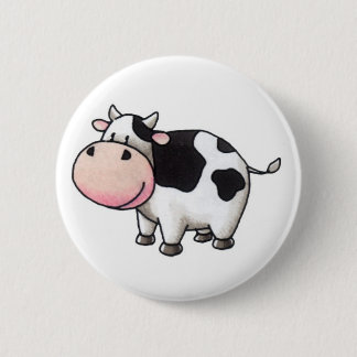 Badge Rond 5 Cm Vache