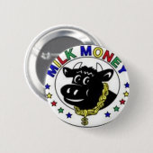 Badge Rond 5 Cm vache à couleur (Devant & derrière)