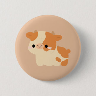 Badge Rond 5 Cm Vache Ayrshire