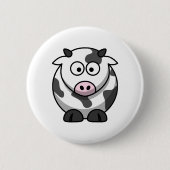 Badge Rond 5 Cm Vache mûre (Devant)