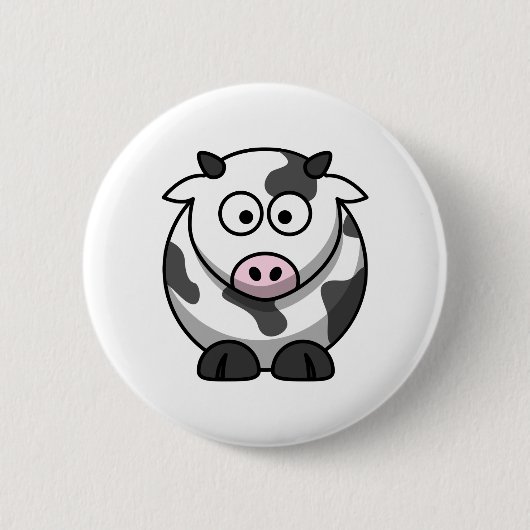 Badge Rond 5 Cm Vache mûre (Devant)