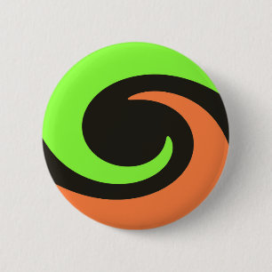 Badge Rond 5 Cm vague colorée