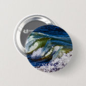 Badge Rond 5 Cm Vague de Tripple (Devant & derrière)