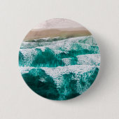 Badge Rond 5 Cm Vagues (Devant)