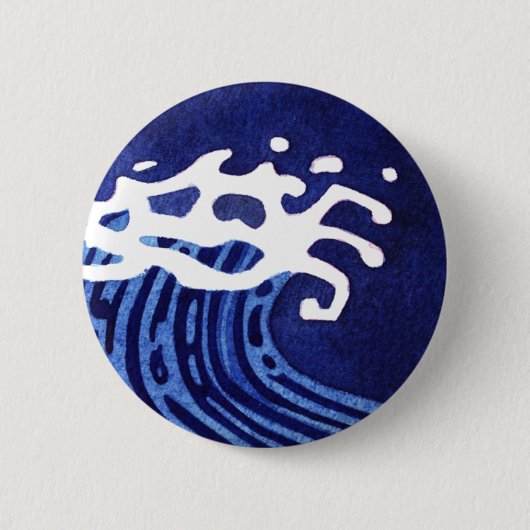 BADGE ROND 5 CM VAGUES #1 (Devant)