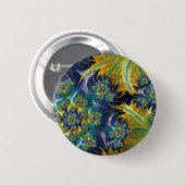 Badge Rond 5 Cm Vagues de soleil (Devant & derrière)