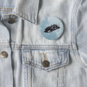 Badge Rond 5 Cm Vaisseau spatial (En situation)