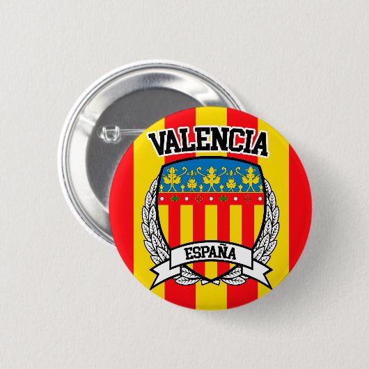 Badge Rond 5 Cm Valence (Devant & derrière)