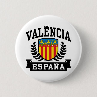 Badge Rond 5 Cm Valencia Espana