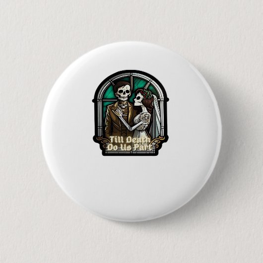 Badge Rond 5 Cm Valentine jusqu'à la mort Faites-nous partie class (Devant)