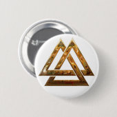 Badge Rond 5 Cm Valknut (Devant & derrière)