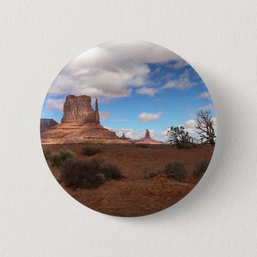 Badge Rond 5 Cm Vallée du Monument (Devant)