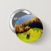 Badge Rond 5 Cm Vallée verte (Devant & derrière)