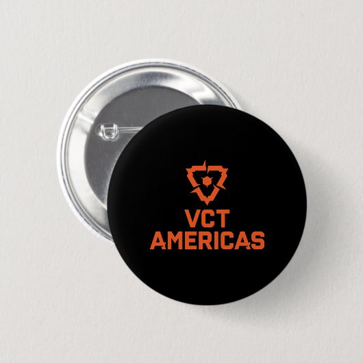 Badge Rond 5 Cm Valorant VCT Americas (Devant & derrière)