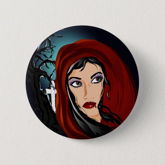 Badge Rond 5 Cm Vamp (Devant)